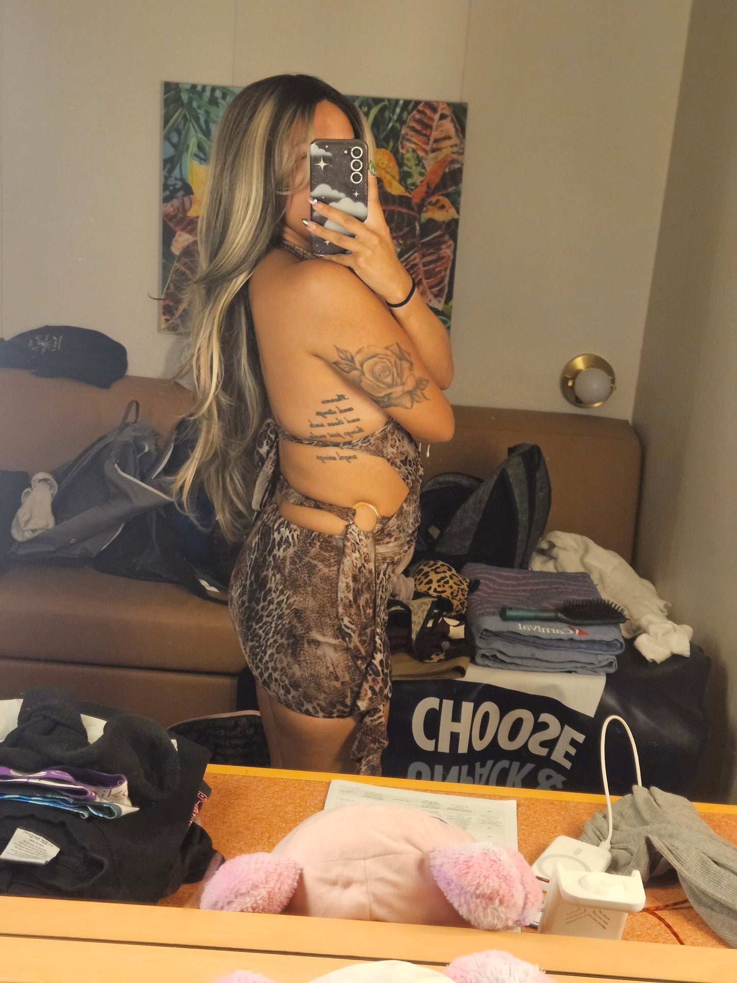 Chanel Leopard Dress (Brown)