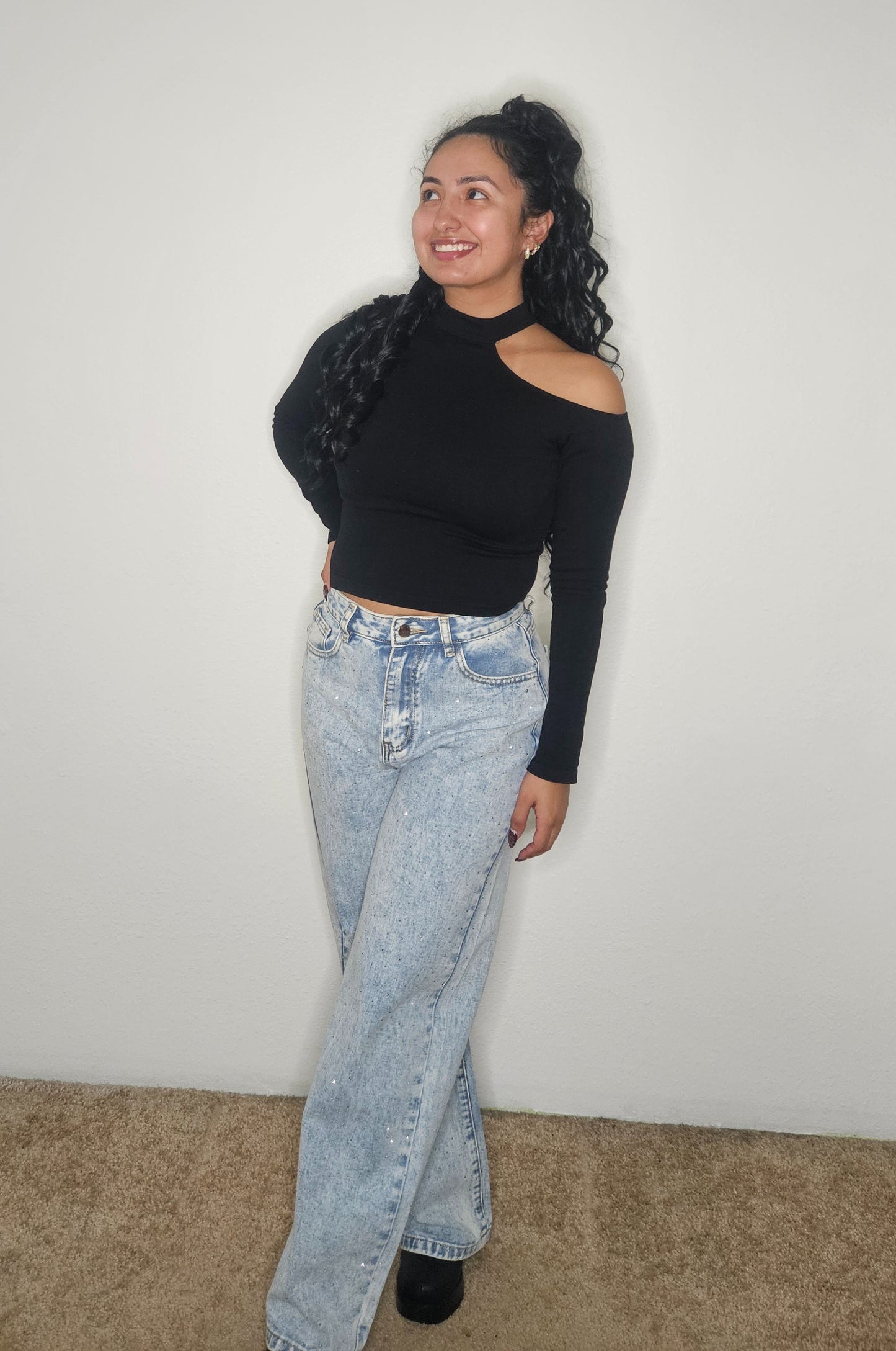 Brittney Sparkle Jeans (Blue)