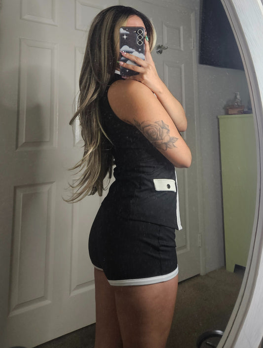 Deon Shorts Set (Black)