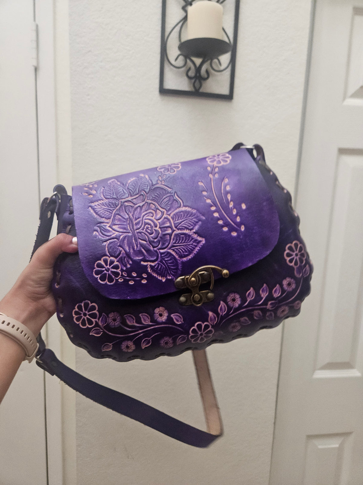 Purple Mexico Purse