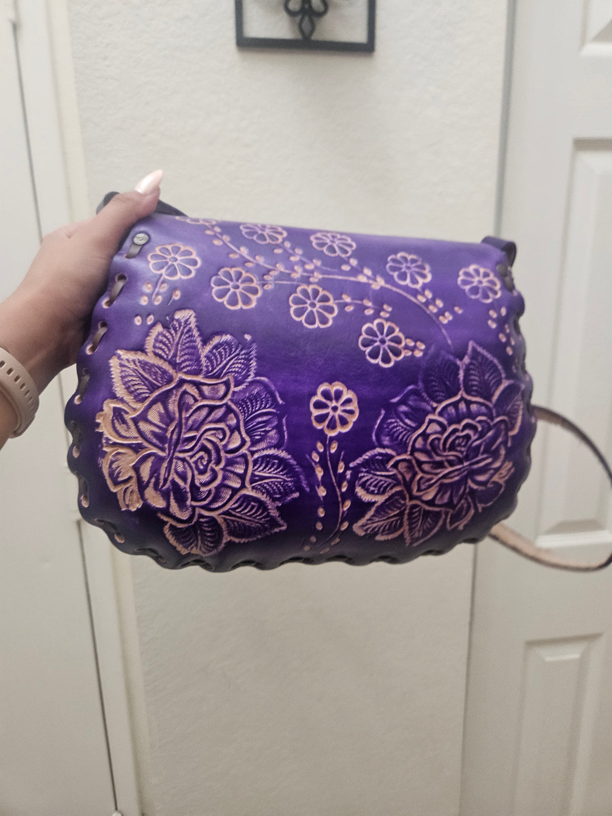 Purple Mexico Purse