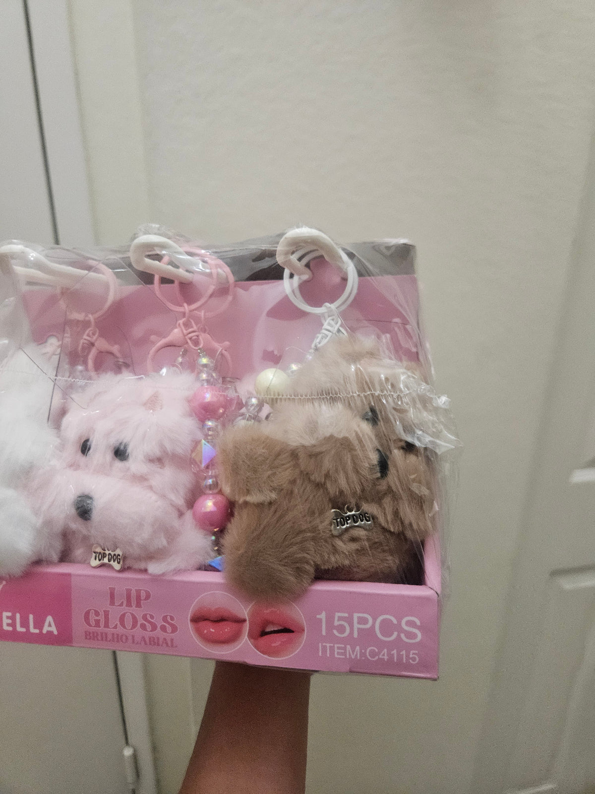Doggy Lip Oil Keychains