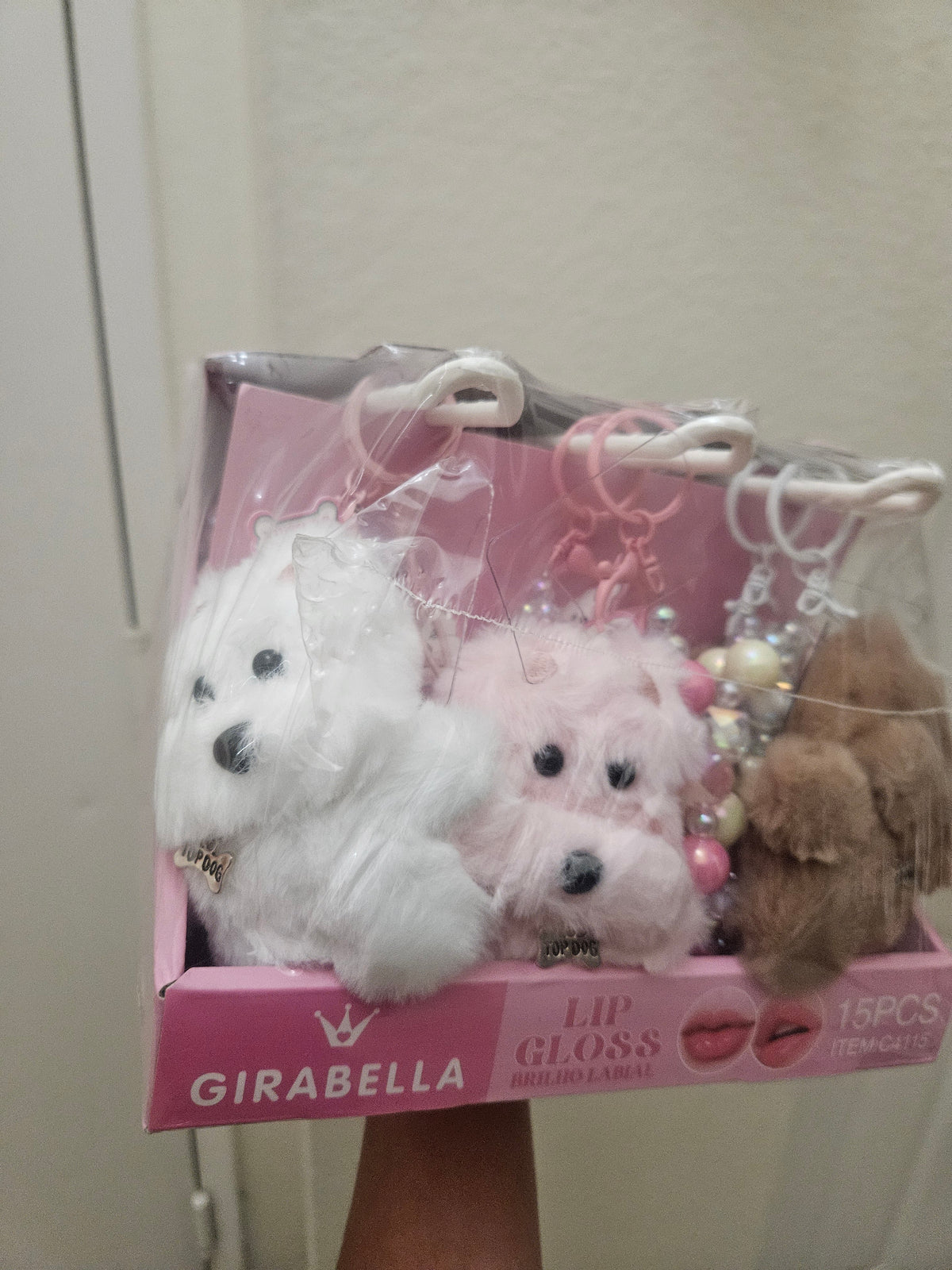 Doggy Lip Oil Keychains